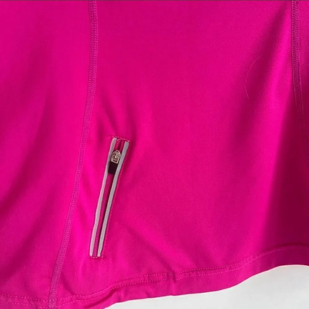 MPG 1/2 Zip Running Top in Pink Women’s Size S